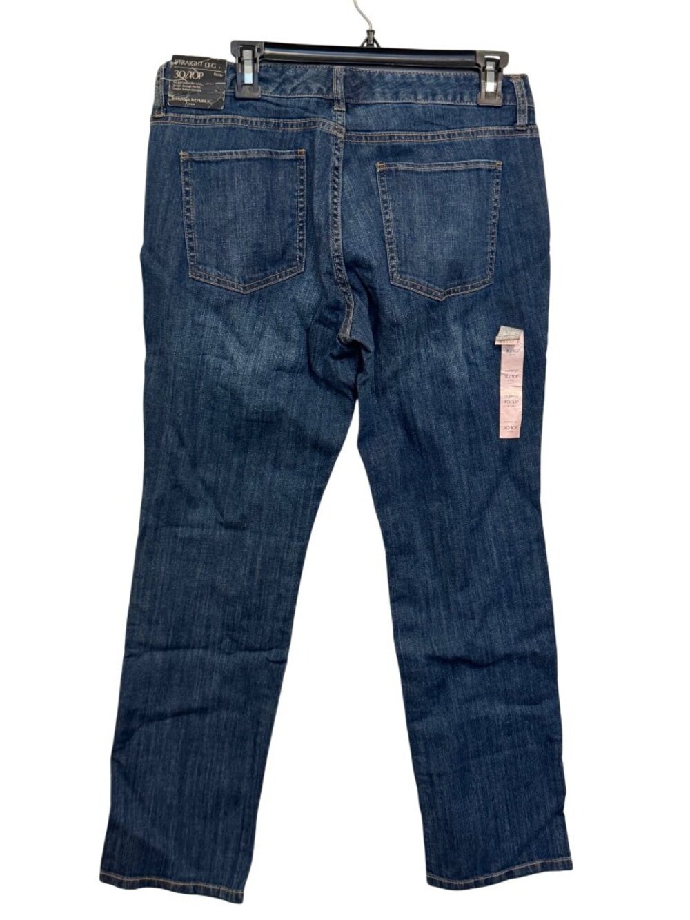 Banana Republic Straight Leg Womens Jeans Size 30/10P Petite - Picture 2 of 7